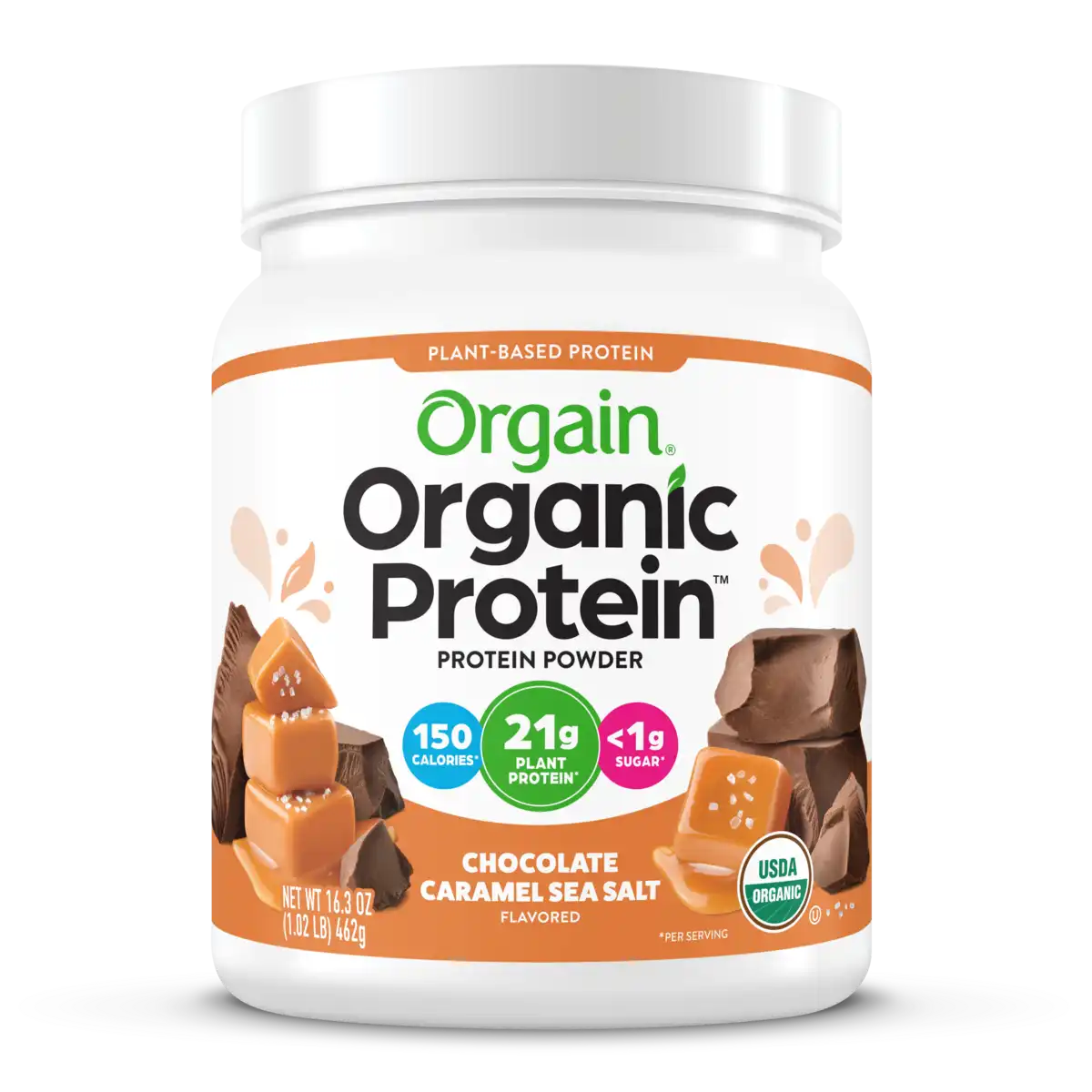 Orgain Organic Protein™ Plant Based Protein Powder - Chocolate Caramel Sea Salt