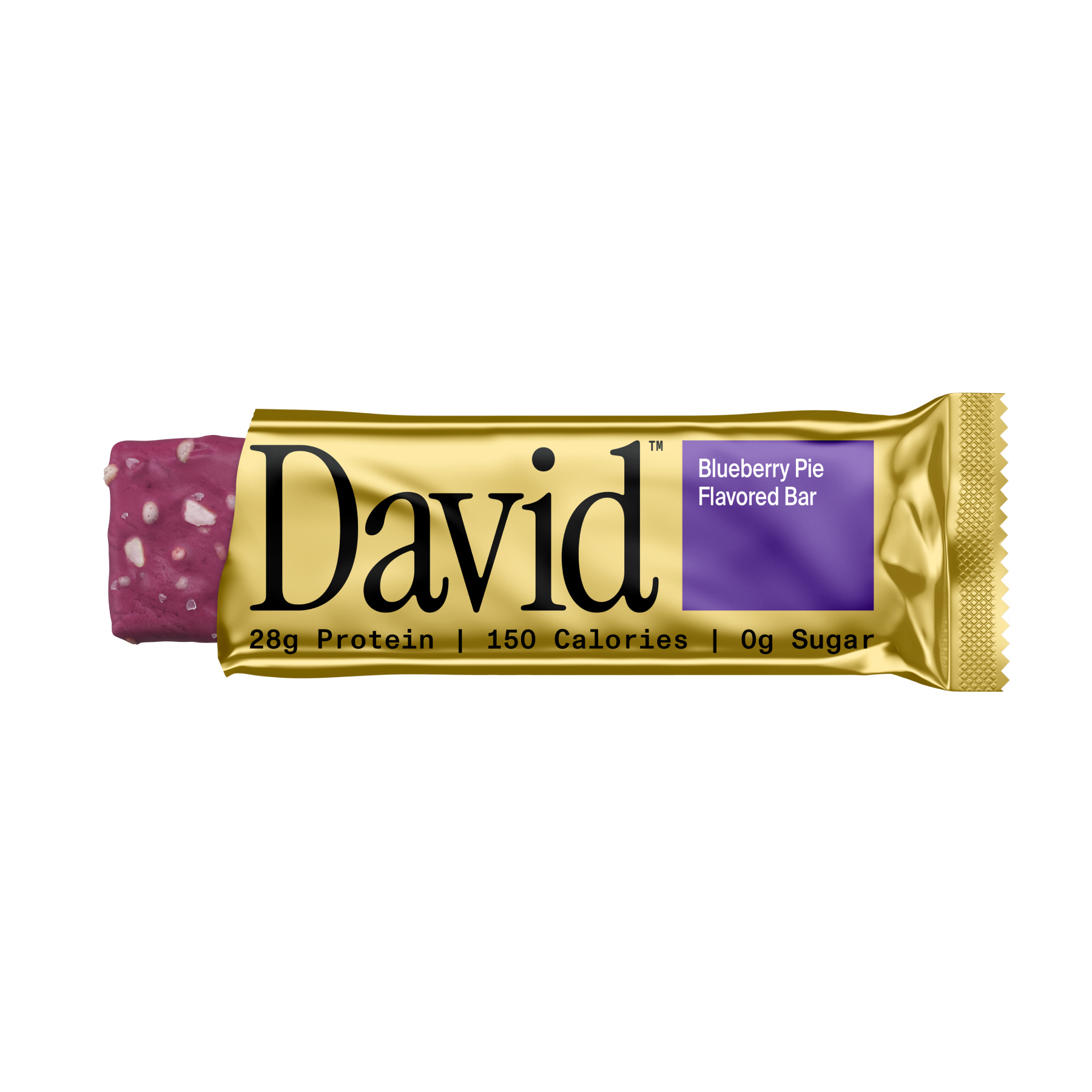 David Protein Blueberry Pie