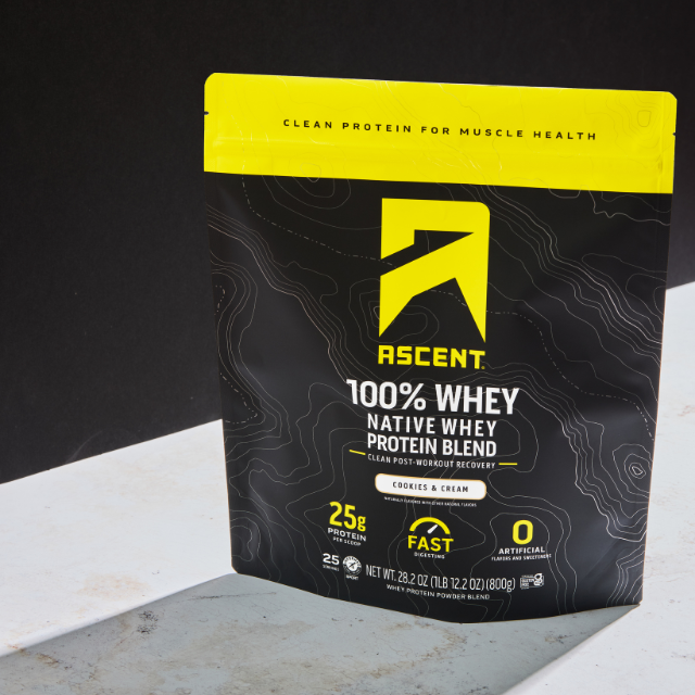 Ascent Protein Cookies & Cream Protein Powder