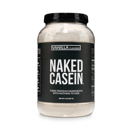 Naked Nutrition Vanilla Casein Protein Powder 2Lb