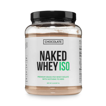 Naked Nutrition Chocolate Whey Isolate Protein Powder