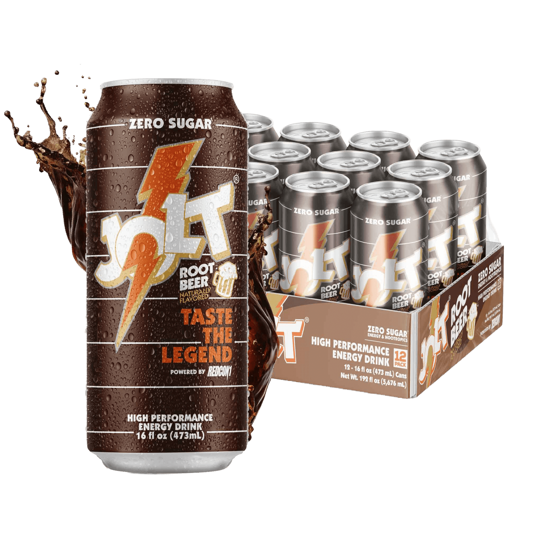 Redcon1 Jolt Cola Root Beer Energy Drink