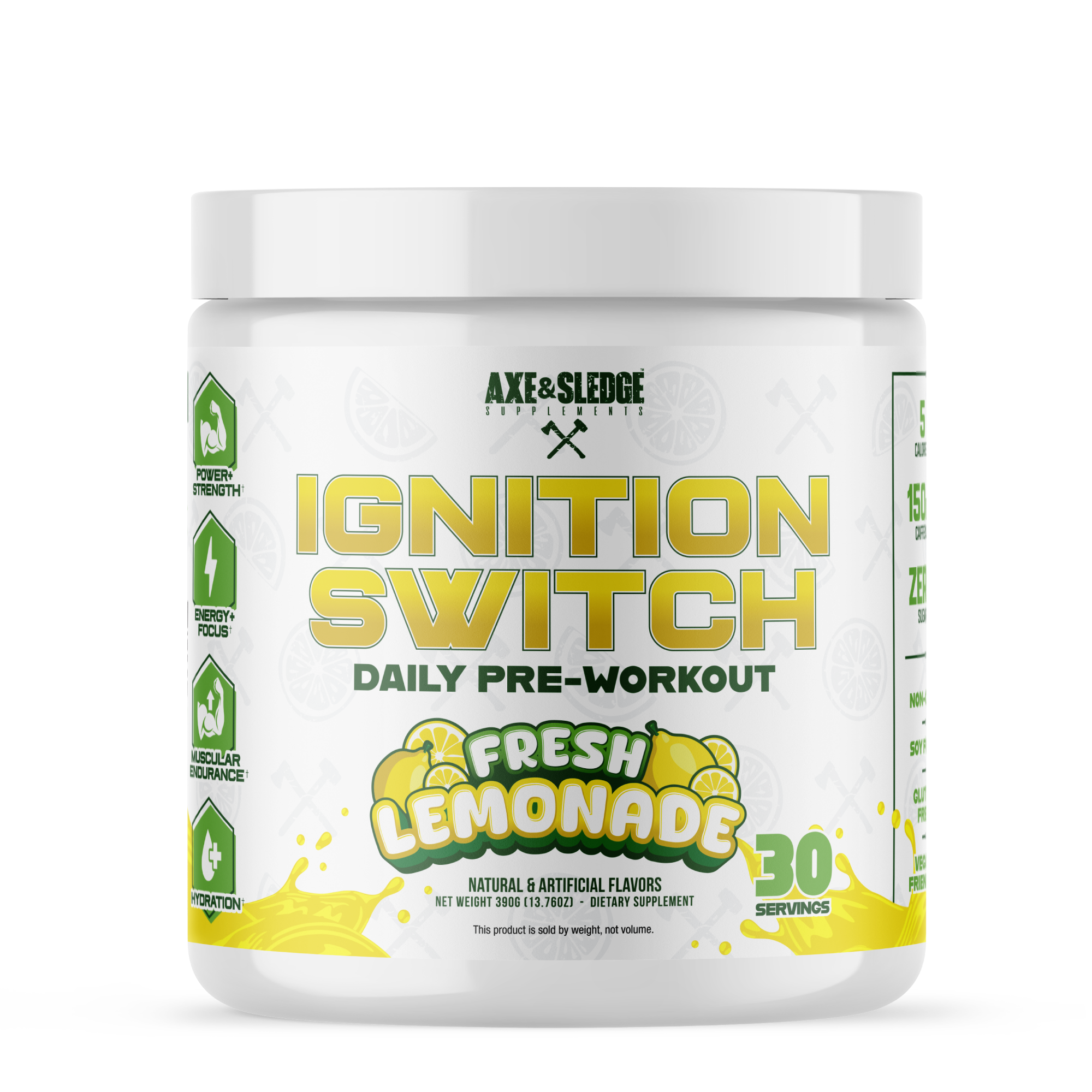 Axe & Sledge Supplements Ignition Switch Daily Pre Workout