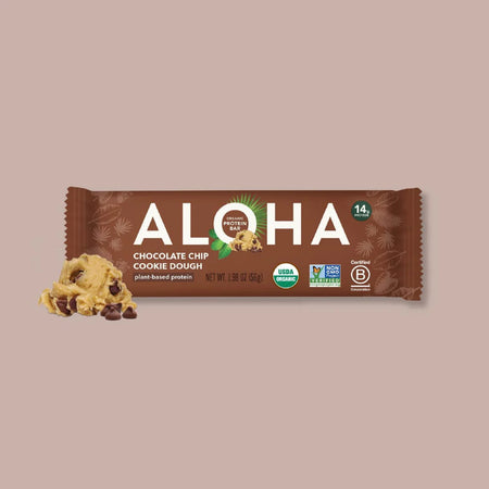 ALOHA Chocolate Chip Cookie Dough Protein Bar