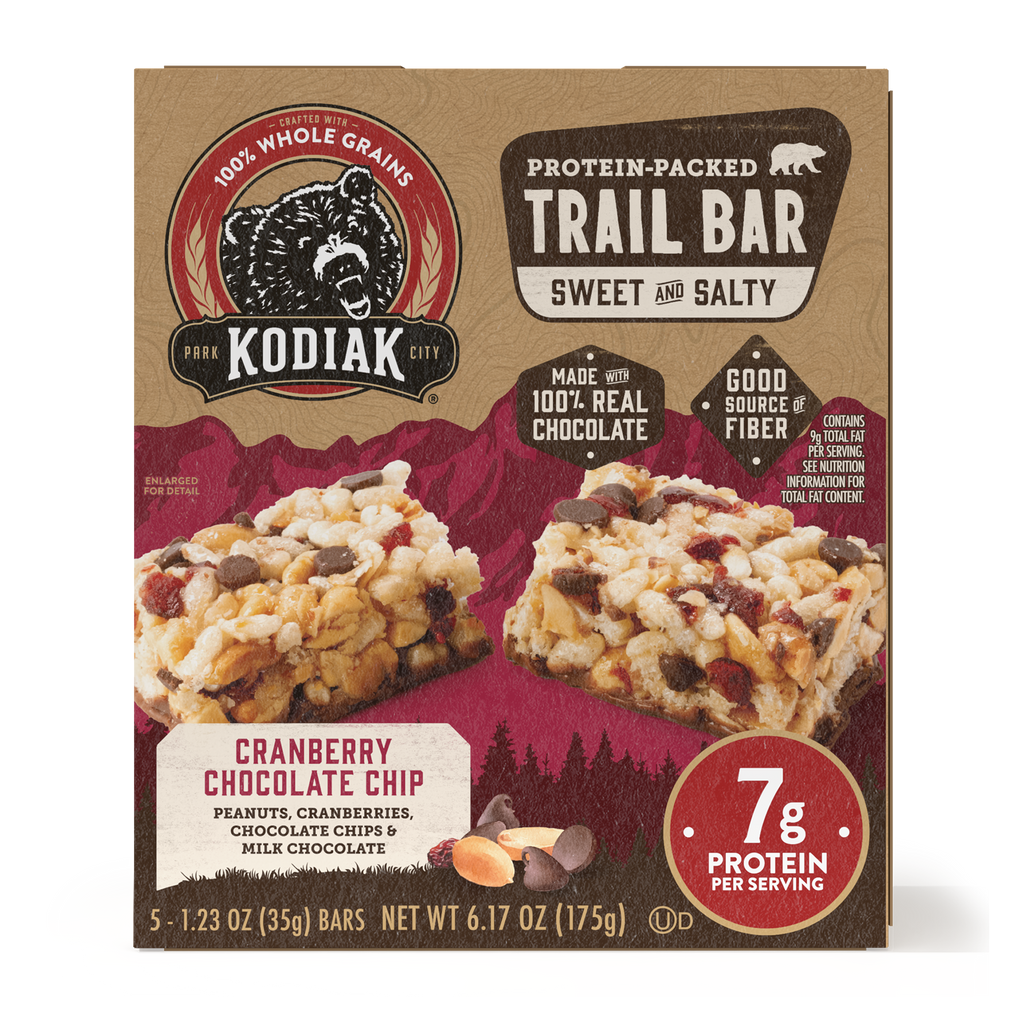 Kodiak Cakes Cranberry Chocolate Chip Trail Bars 5 Ct