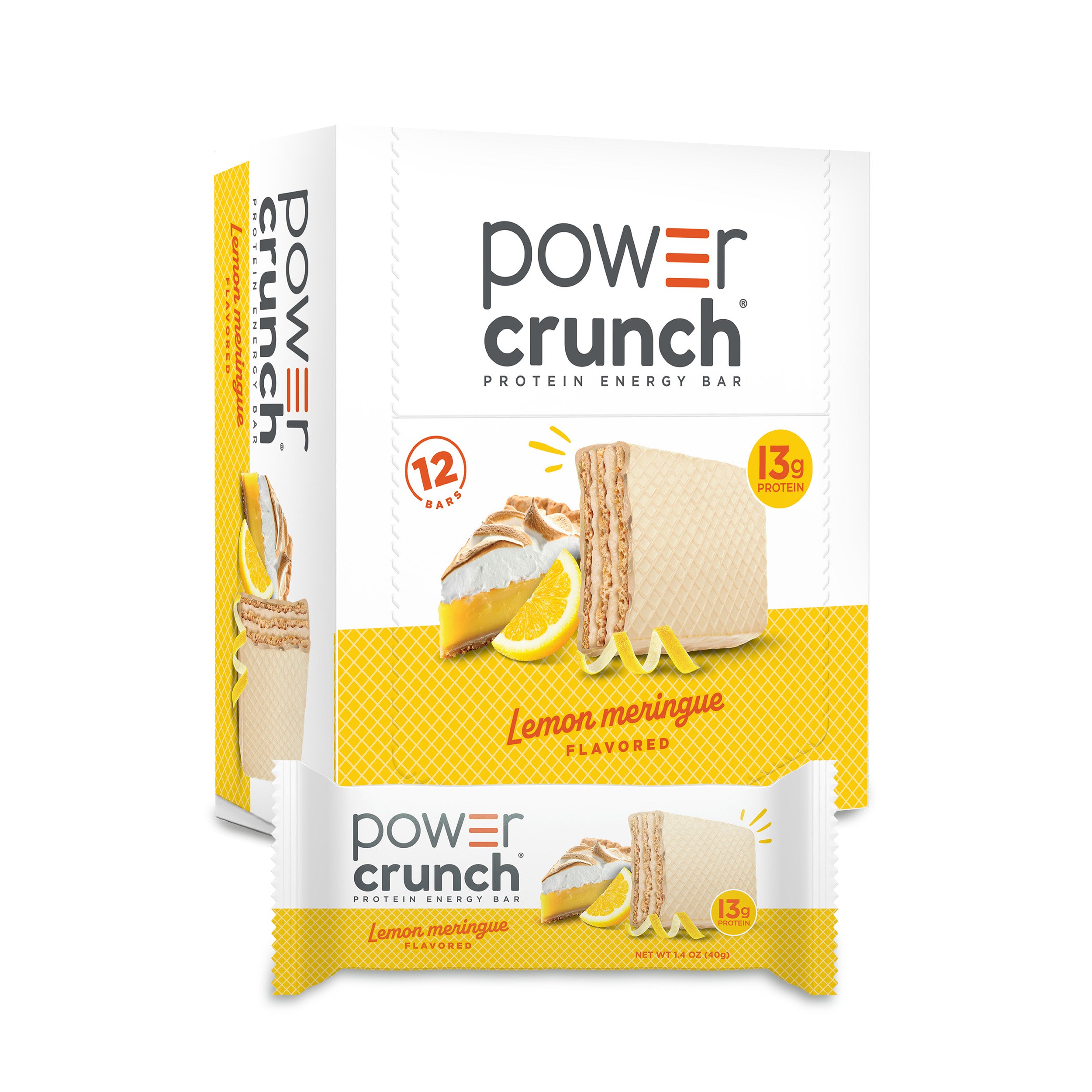 Power Crunch Original Lemon Meringue Protein Bars