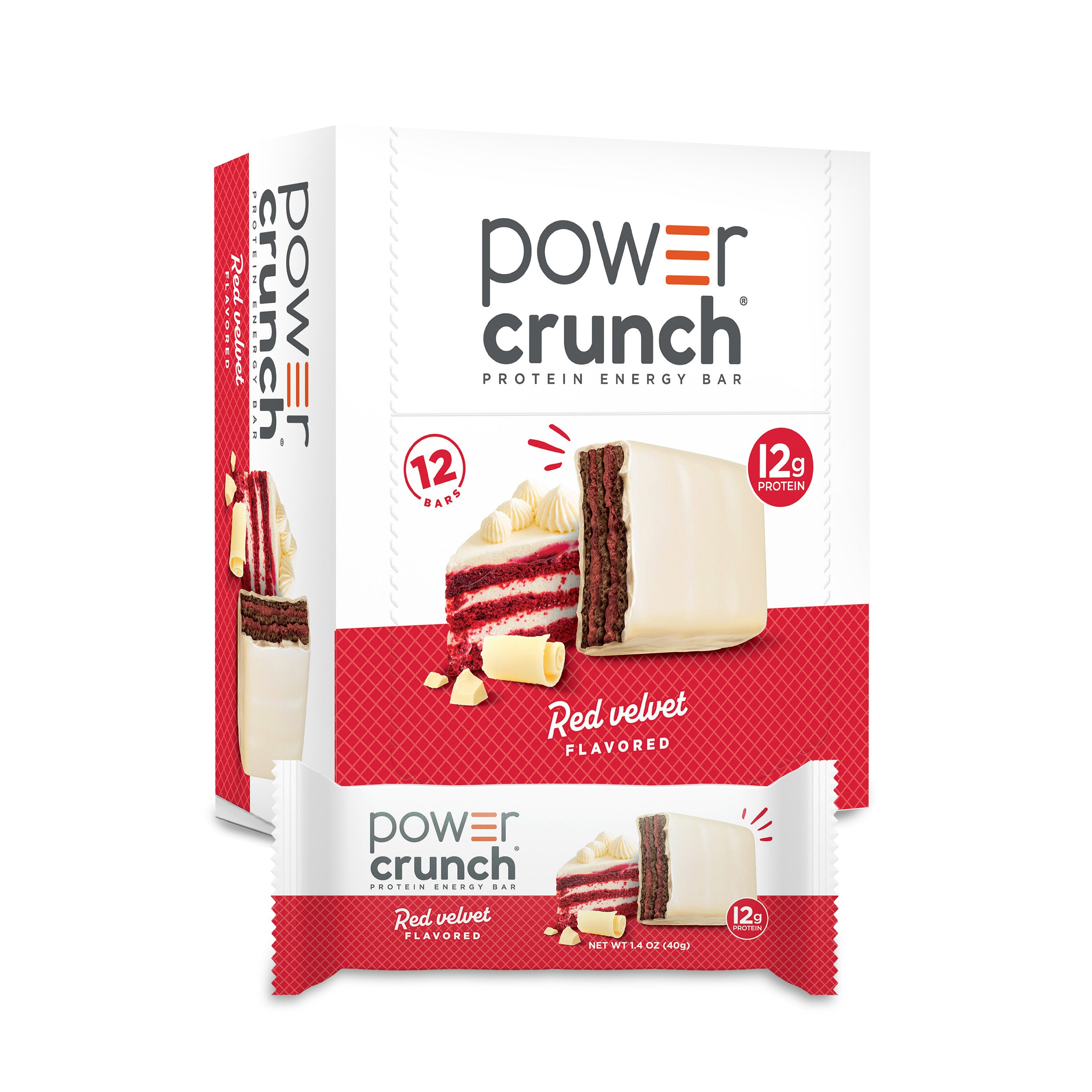 Power Crunch Original Red Velvet Protein Bars