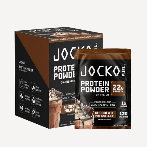 JOCKO FUEL Protein Powder On The Go Packs 10 Pack