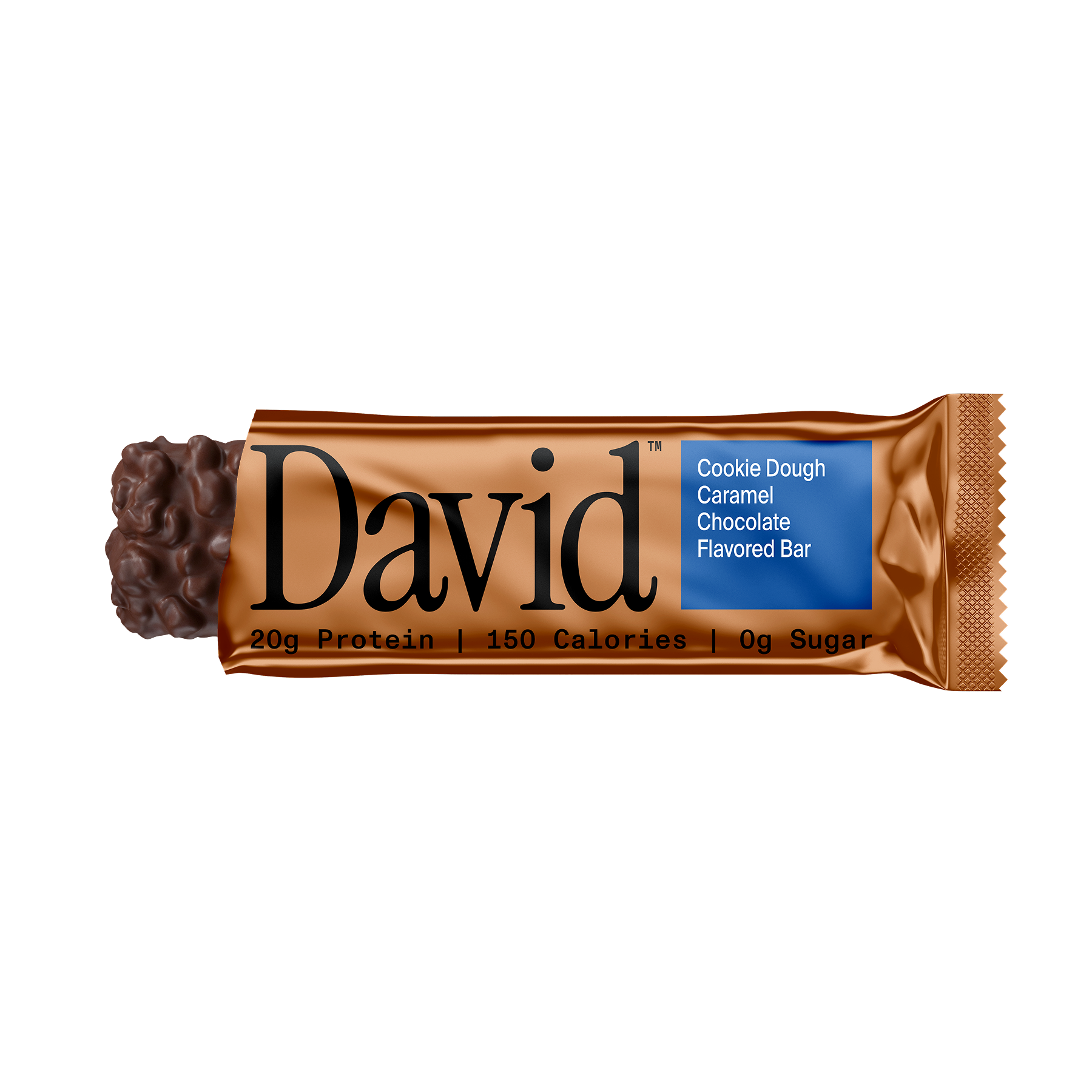 David Protein Cookie Dough Caramel Chocolate