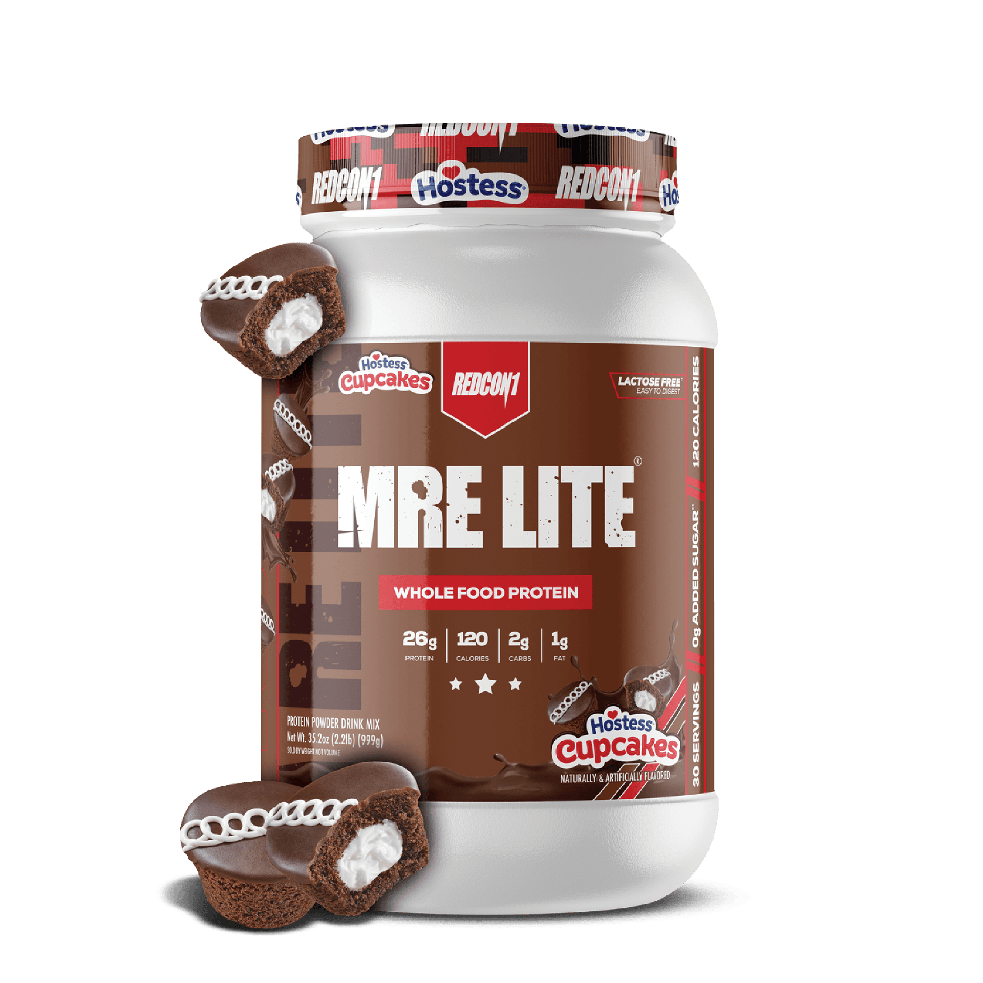 Redcon1 Hostess Mre Lite Cupcakes Protein Powder