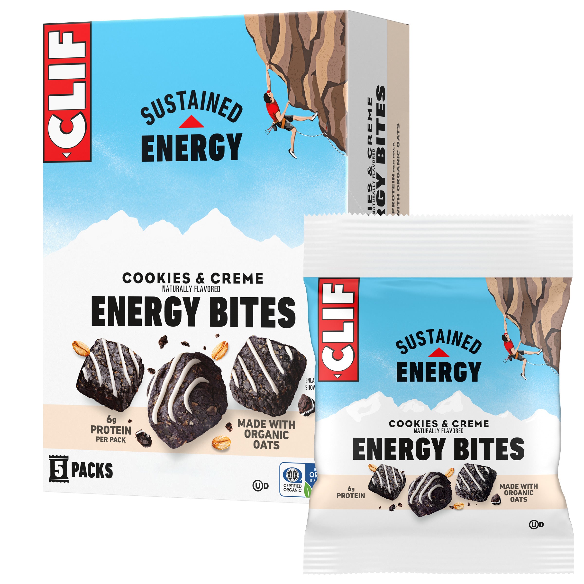 Clif Bar Cookies And Creme Energy Bites