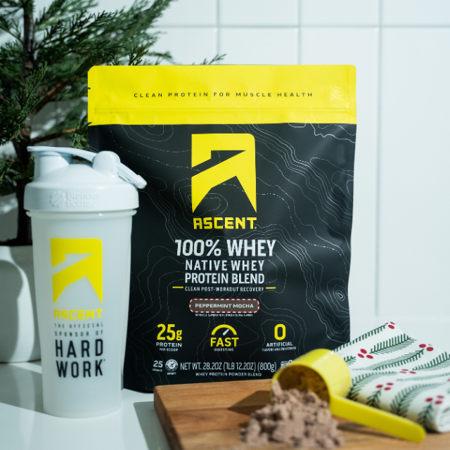 Ascent Protein Peppermint Mocha Whey Protein Powder