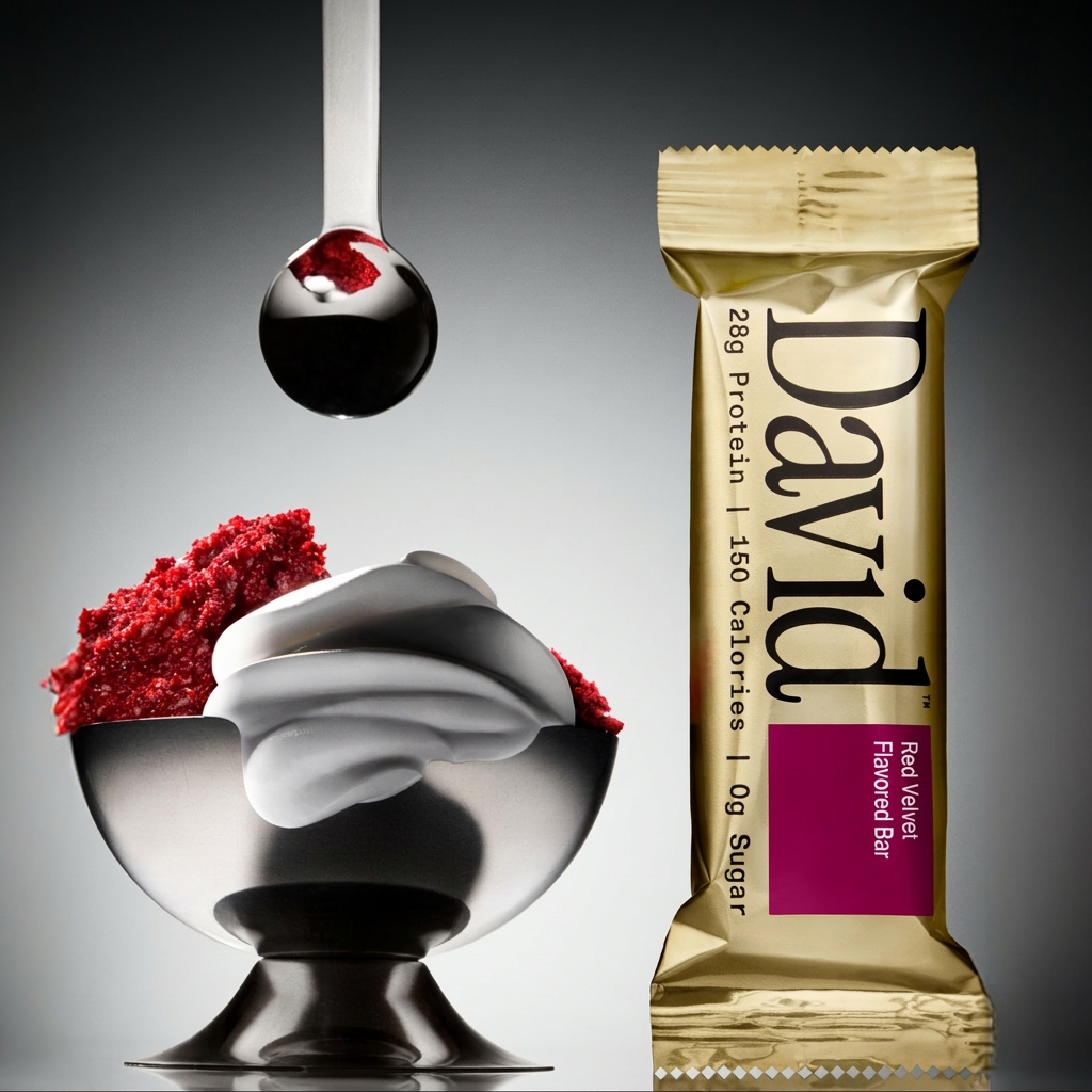 David Protein Red Velvet Carton