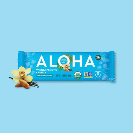 ALOHA Vanilla Almond Crunch Protein Bar