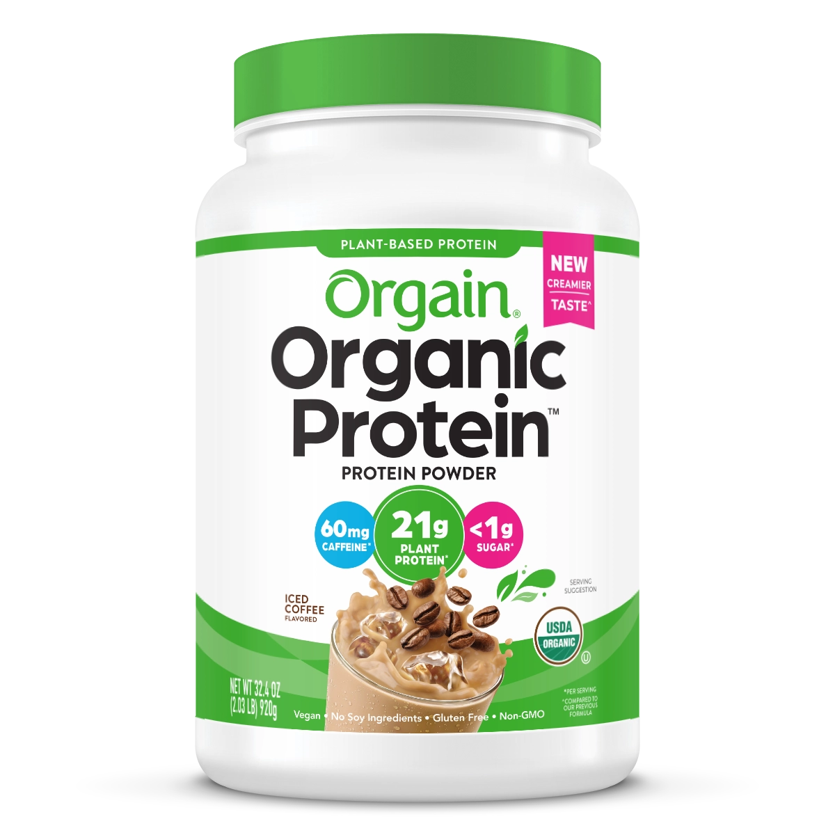 Orgain Iced Coffee Protein Powder