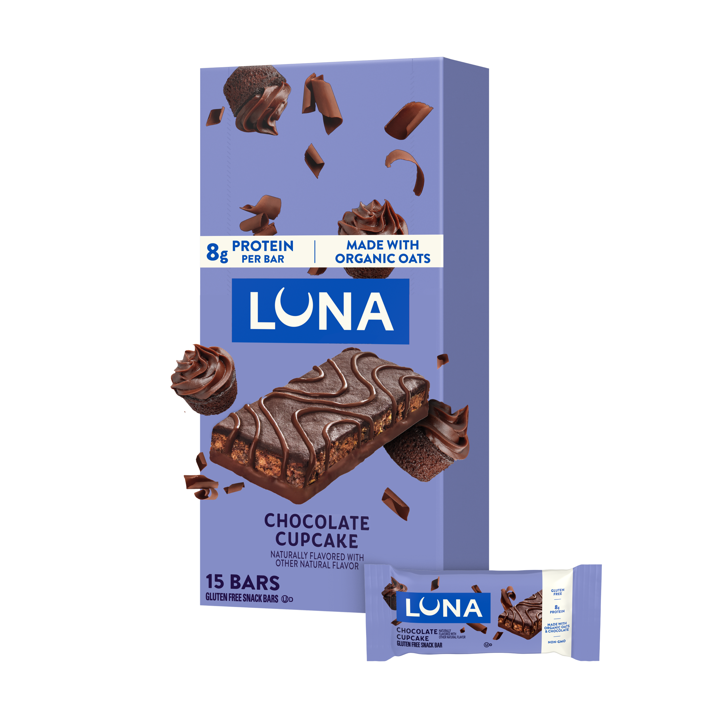 Luna Bar Chocolate Cupcake