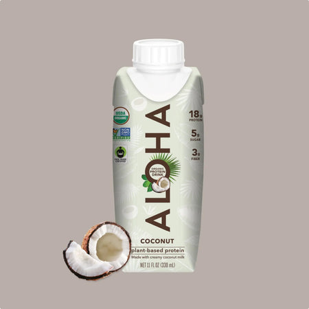 ALOHA Coconut Protein Drinks 4 Pack