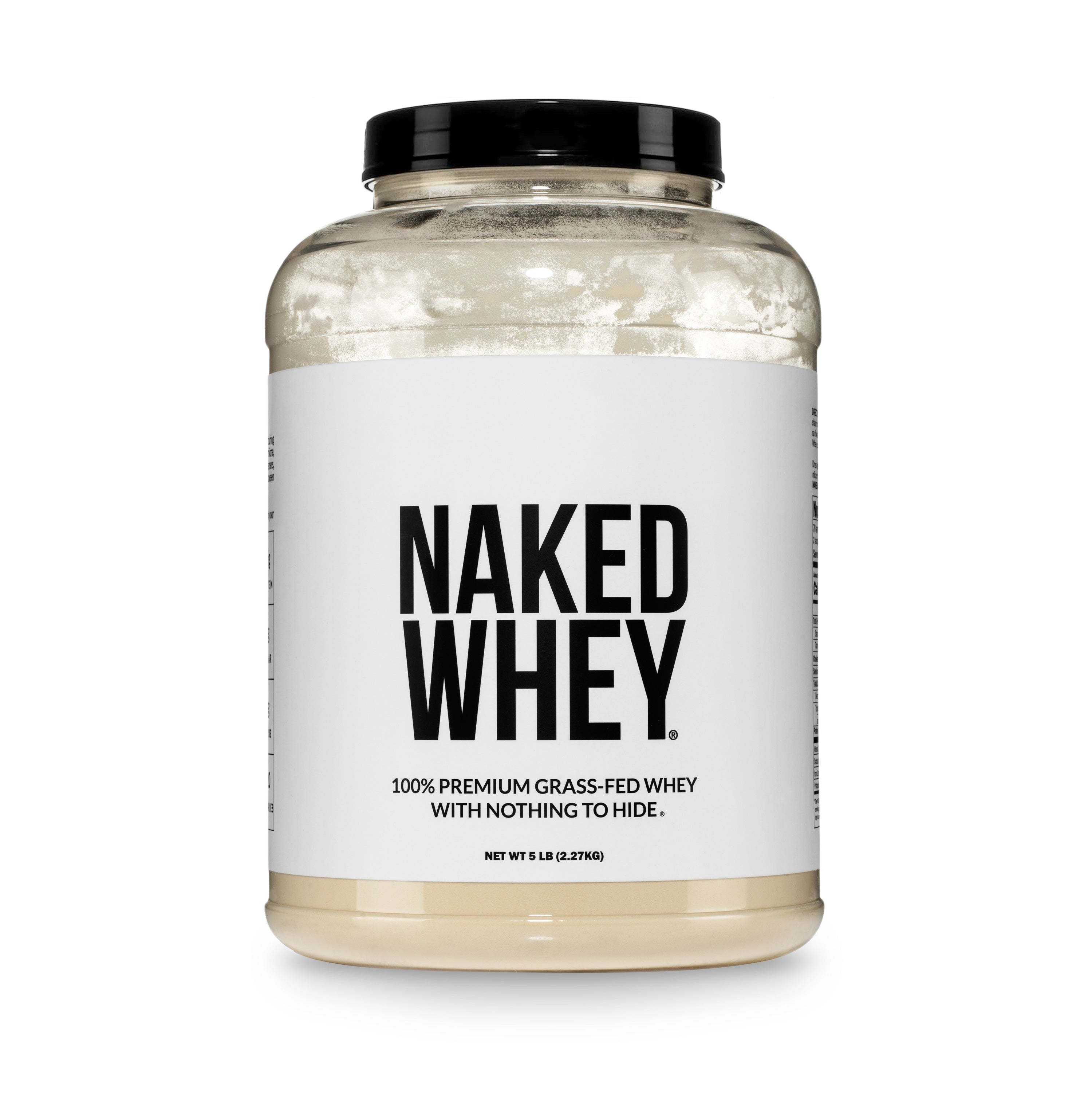 Naked Nutrition Grass Fed Whey Protein Powder | Naked Whey - 5LB