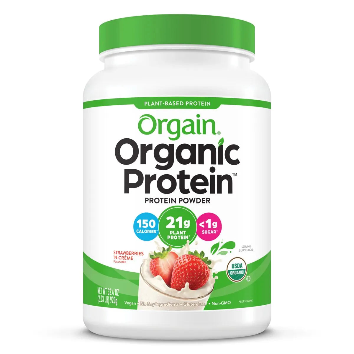 Orgain Strawberries And Cream Protein Powder