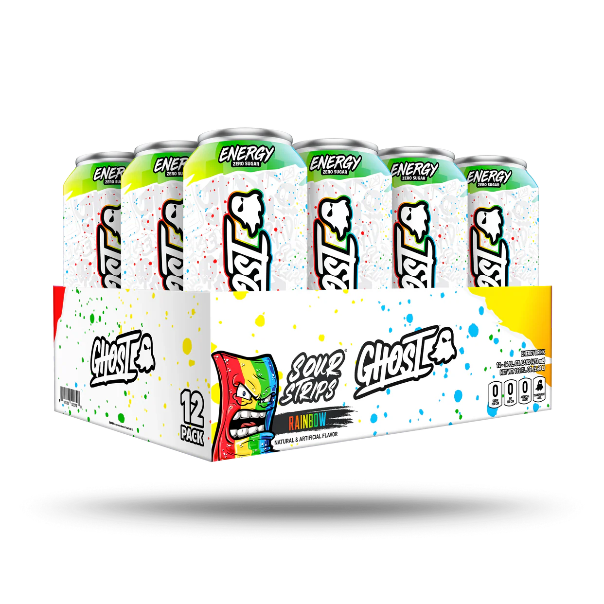 Ghost Energy Sour Strips Rainbow