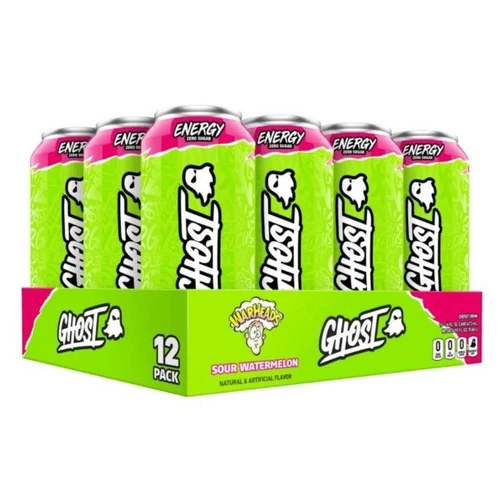 Ghost Energy Drink Warheads Sour Watermelon