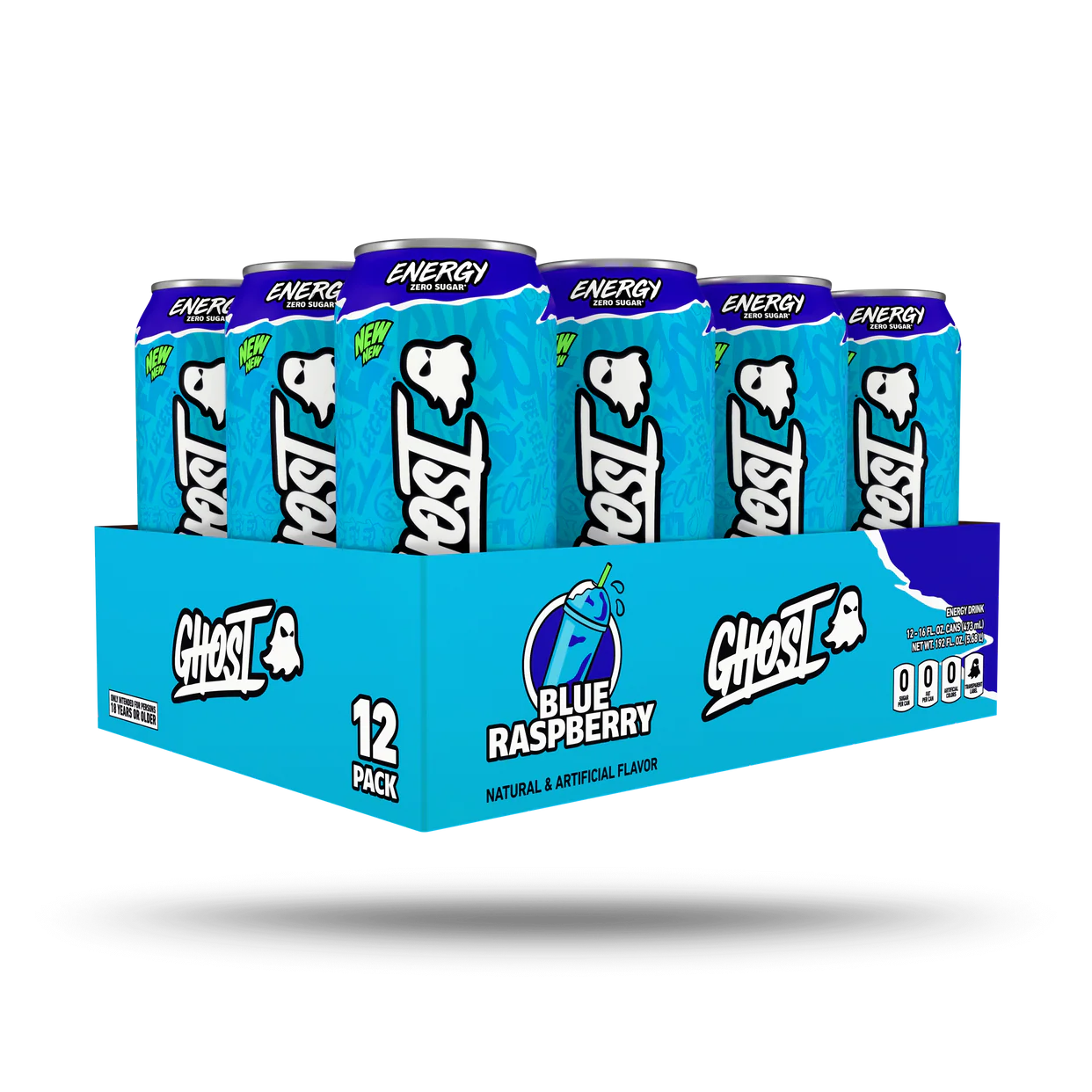 Ghost Energy Blue Raspberry