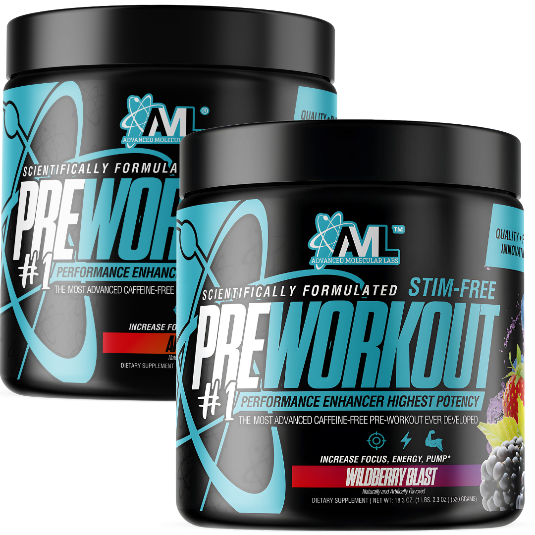 Advanced Molecular Labs PREWORKOUT (NON STIM) 2 PACK