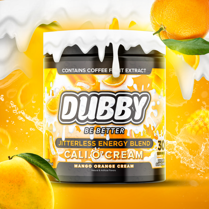 dubbyenergy Cali O Cream Energy Drink Tub
