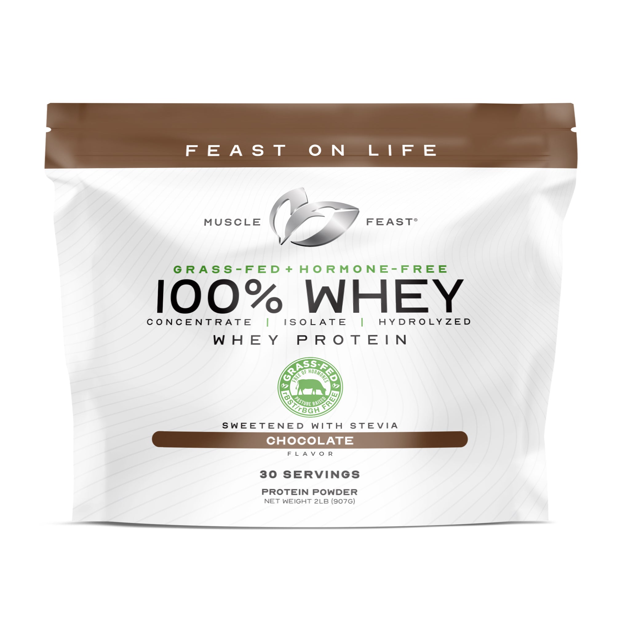 Muscle Feast 100% Whey, Pasture Raised, Grass Fed, rBST/rBGH and soy Free