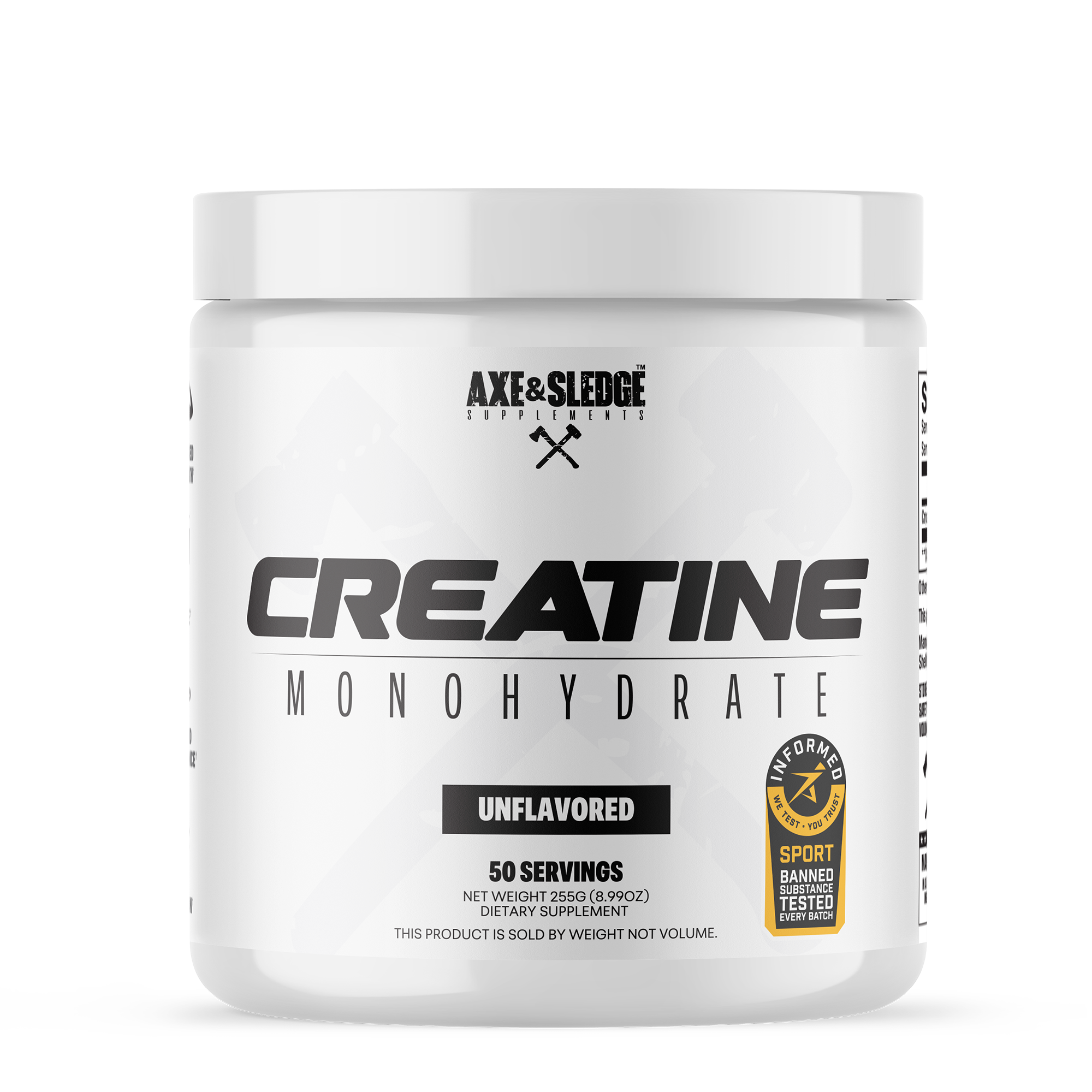 Axe & Sledge Supplements Creatine Basics Series